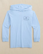 Southern Tide - Y LS SJ Beach Badge Hoodie Tee