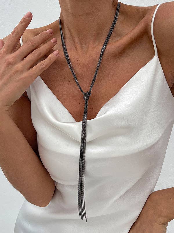 VividLux  Tasseled Necklaces Accessories
