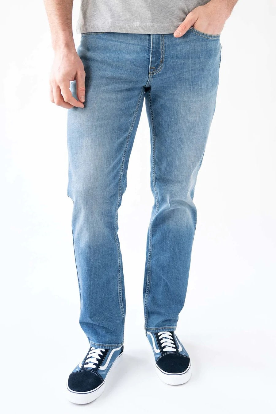 Devil-Dog Dungarees Slim Straight Jeans