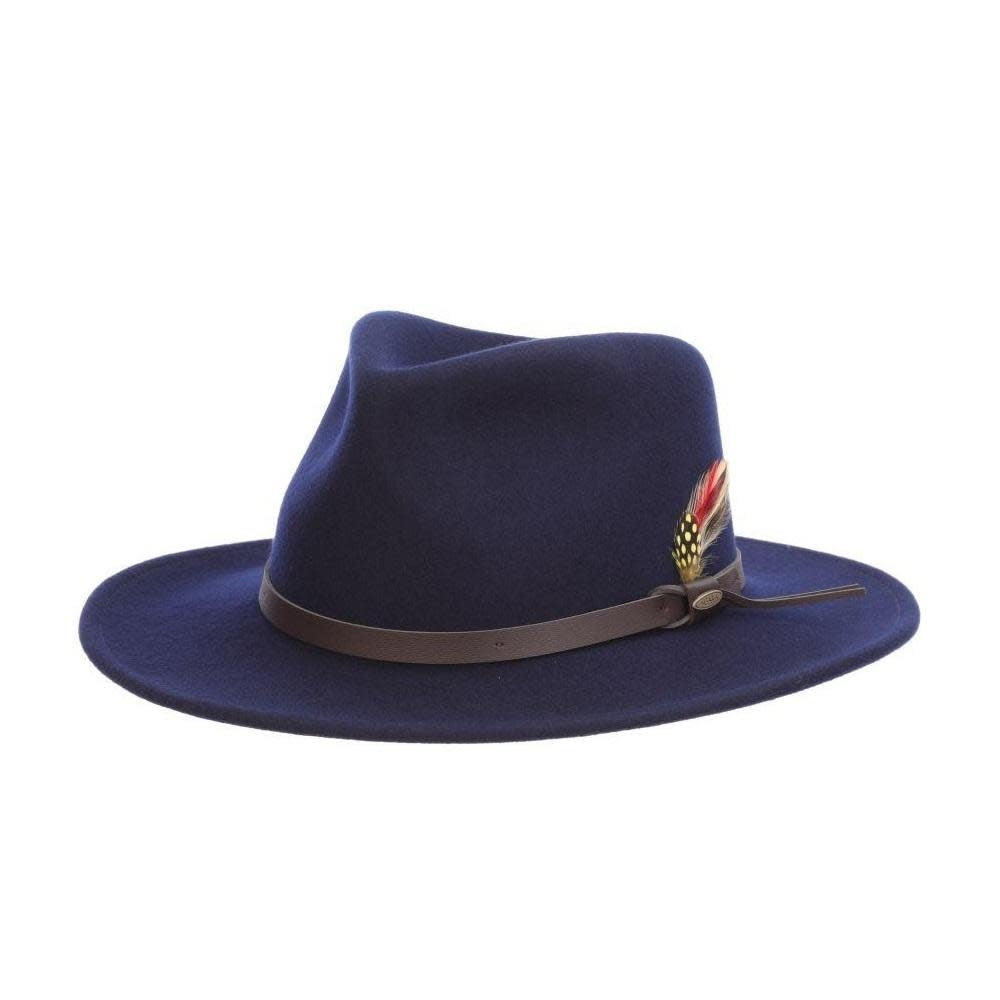 Scala Dakota Crushable Wool Felt Outback Hat