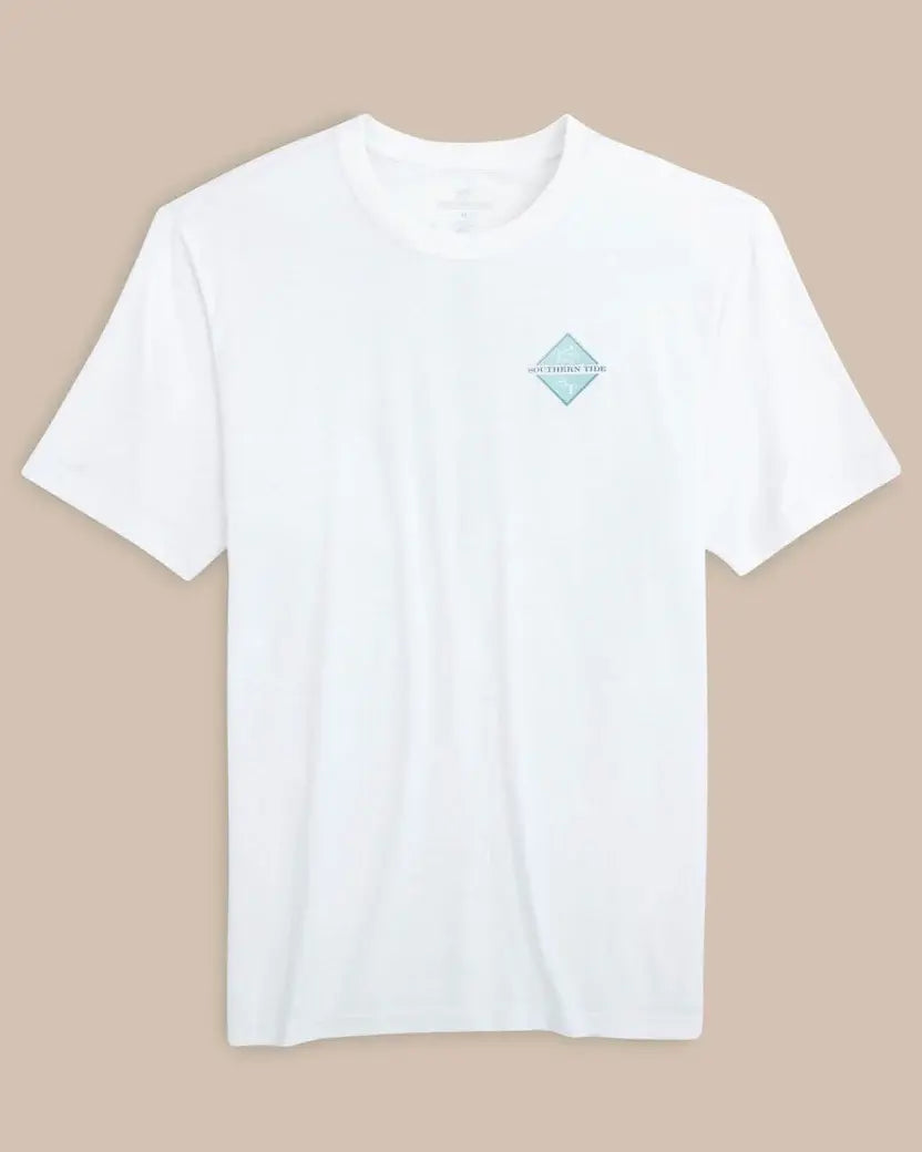 Southern Tide Diamond Sailing Short Sleeve T-shirt