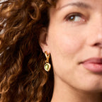 Julie Vos Dolce Hoop & Charm Earring