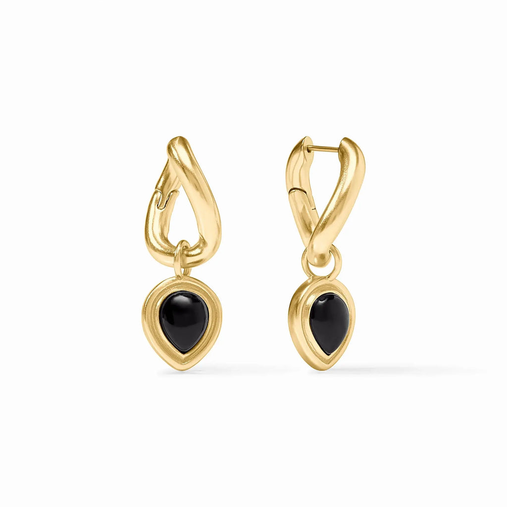 Julie Vos Dolce Hoop & Charm Earring