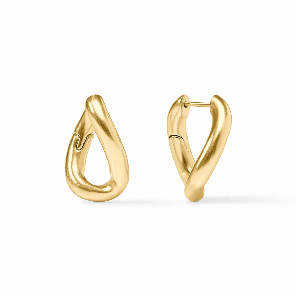 Julie Vos Dolce Hoop & Charm Earring
