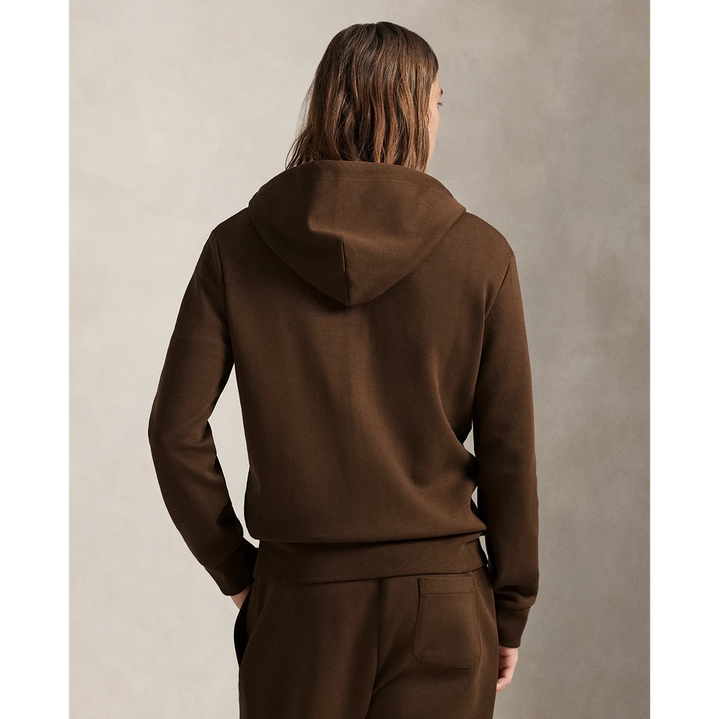 PRL L/S Double Knit Tech Full-Zip Hooded Sweatshirt