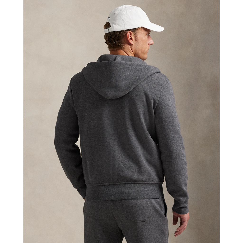 PRL L/S Double Knit Tech Full-Zip Hooded Sweatshirt