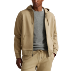 PRL L/S Double Knit Tech Full-Zip Hooded Sweatshirt