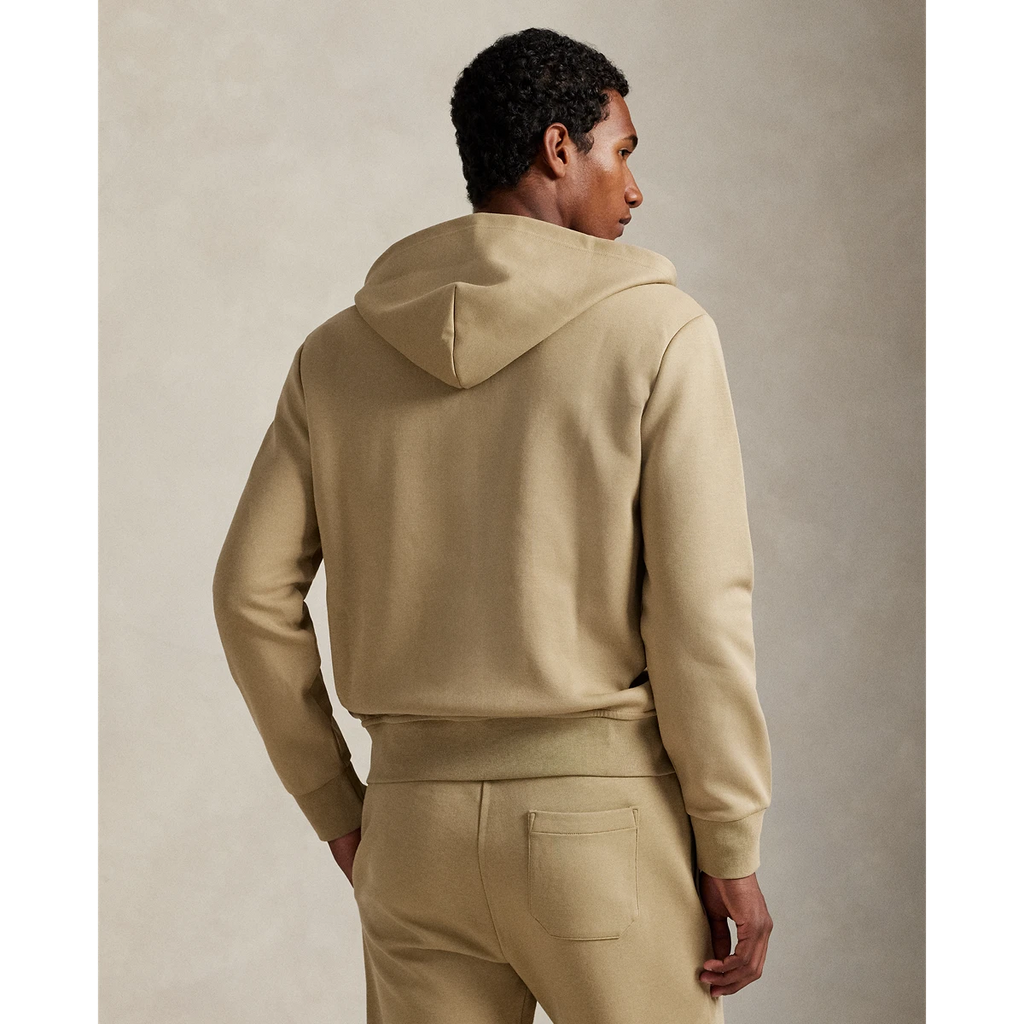 PRL L/S Double Knit Tech Full-Zip Hooded Sweatshirt
