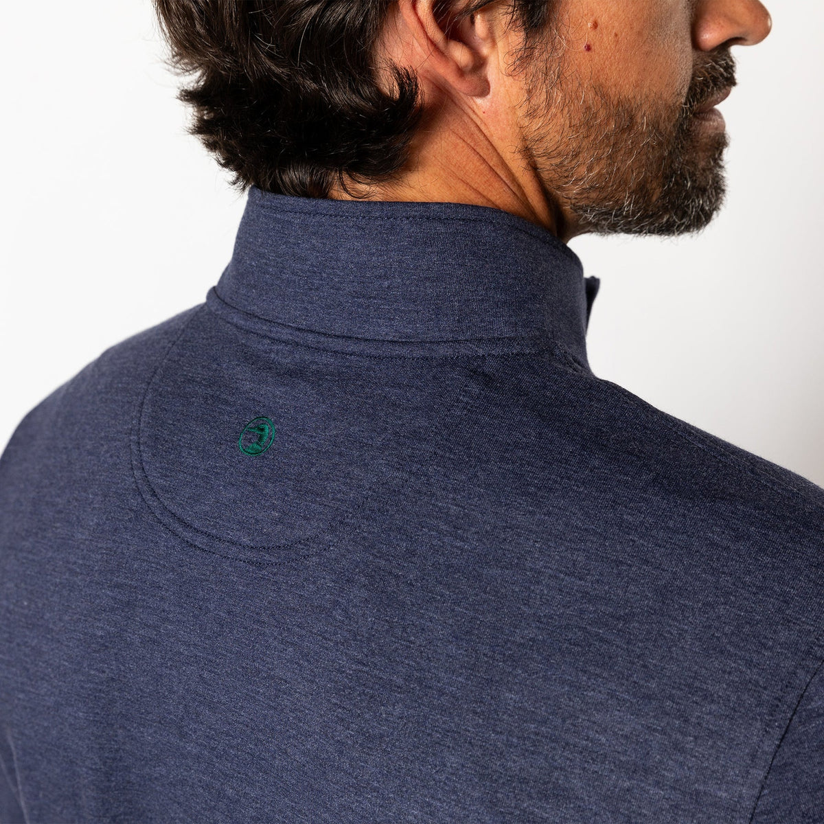 Duck Head LS Dunmore Performance 1/4 Zip Pullover