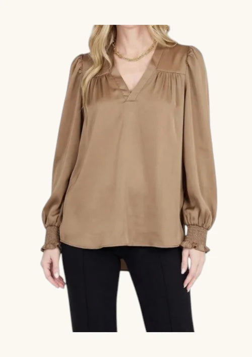 Joy Joy V-Neck Blouse