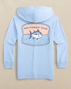 Southern Tide - Y LS SJ Beach Badge Hoodie Tee