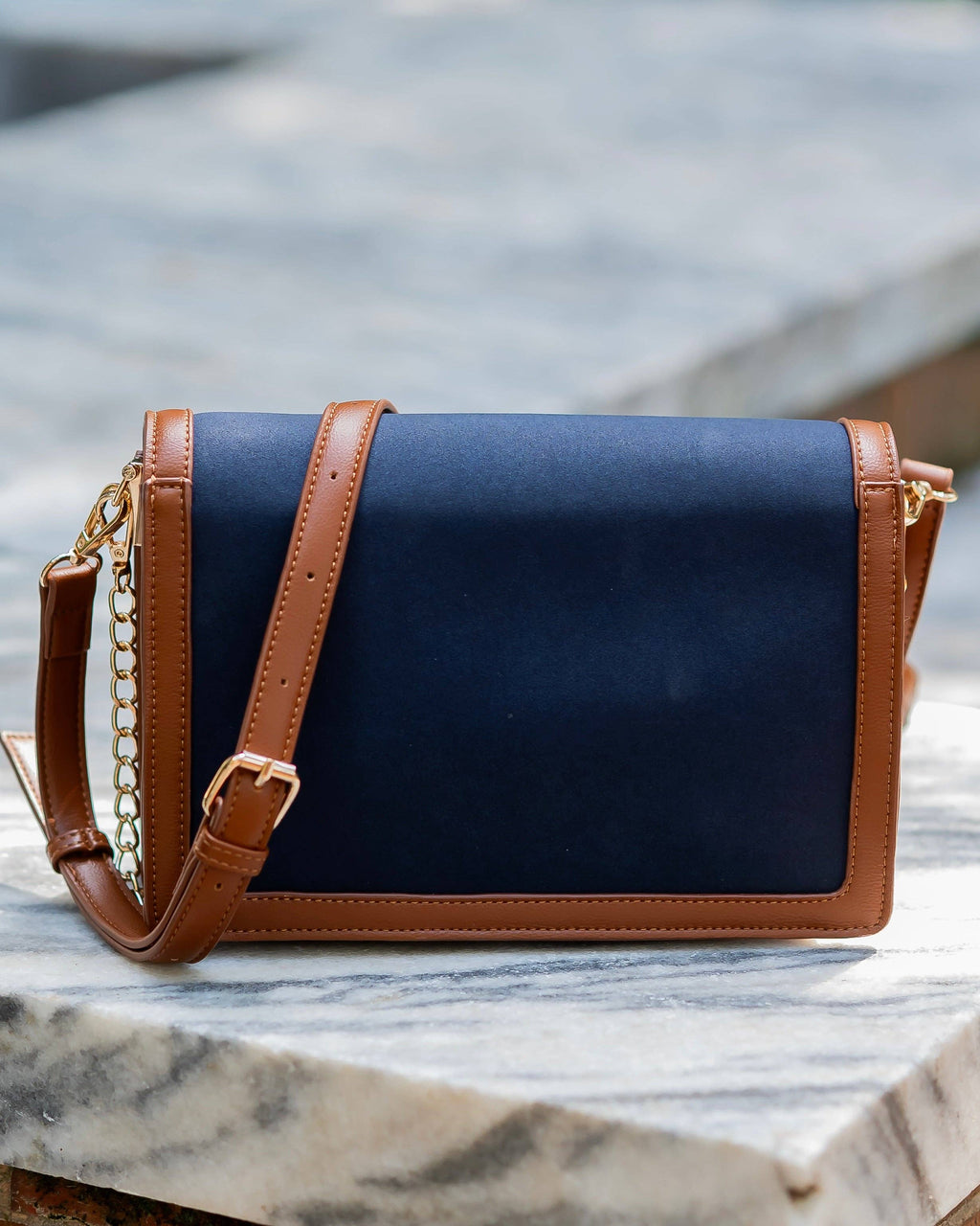 Caroline Hill - Collins Crossbody Navy S