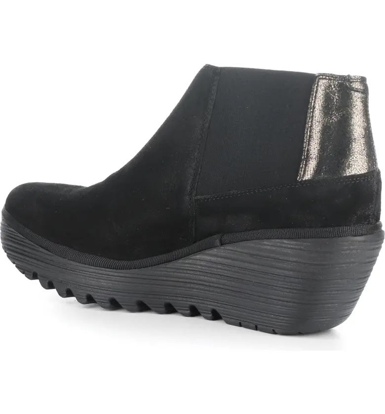 Fly London Yego  Wedge Ankle Bootie