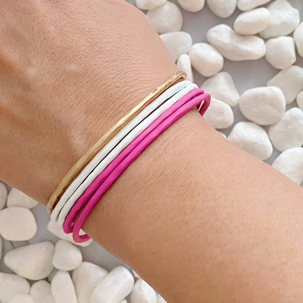 Ellison+Young Color Of Your Game Slim Bangle (Set Of 5)