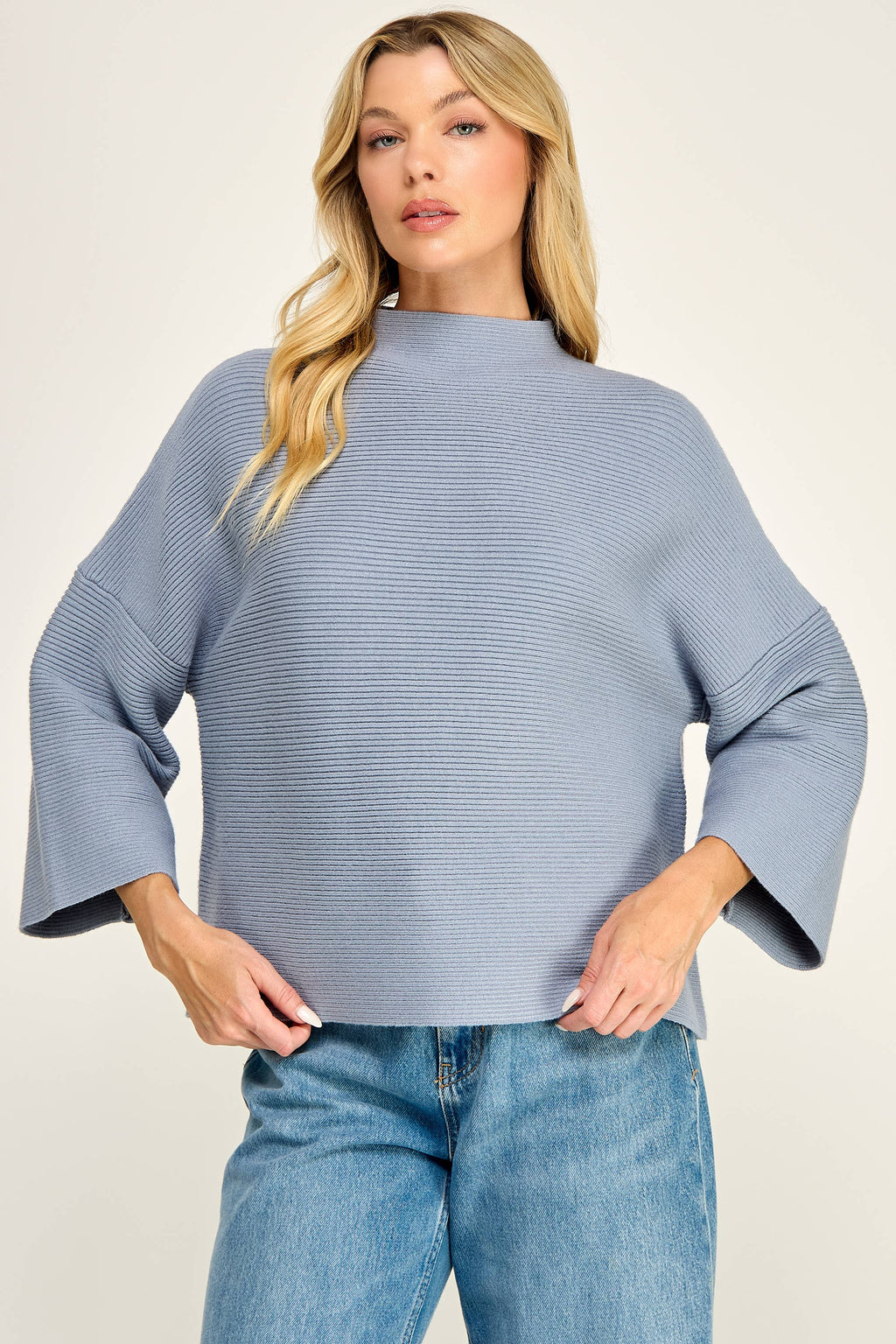 Ellison   Casual Top Haze Blue
