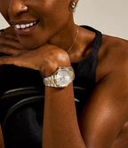 Fossil Scarlette Three-Hand Date Stainless Steel Watch