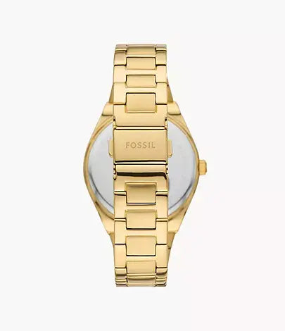 Fossil Scarlette Three-Hand Date Stainless Steel Watch