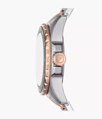Fossil Blue Dive Three-Hand Two-Tone Stainless Steel Watch