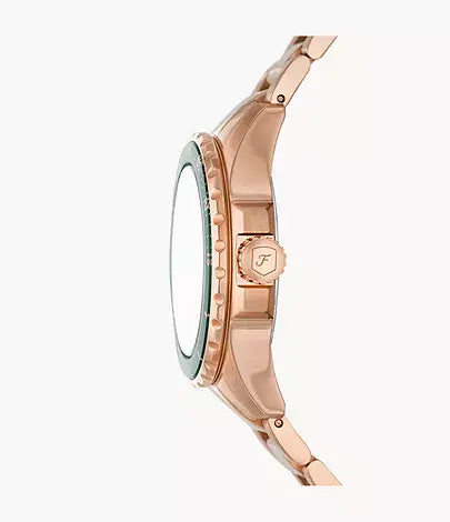 Fossil Blue Dive Three-Hand Stainless Steel Watch