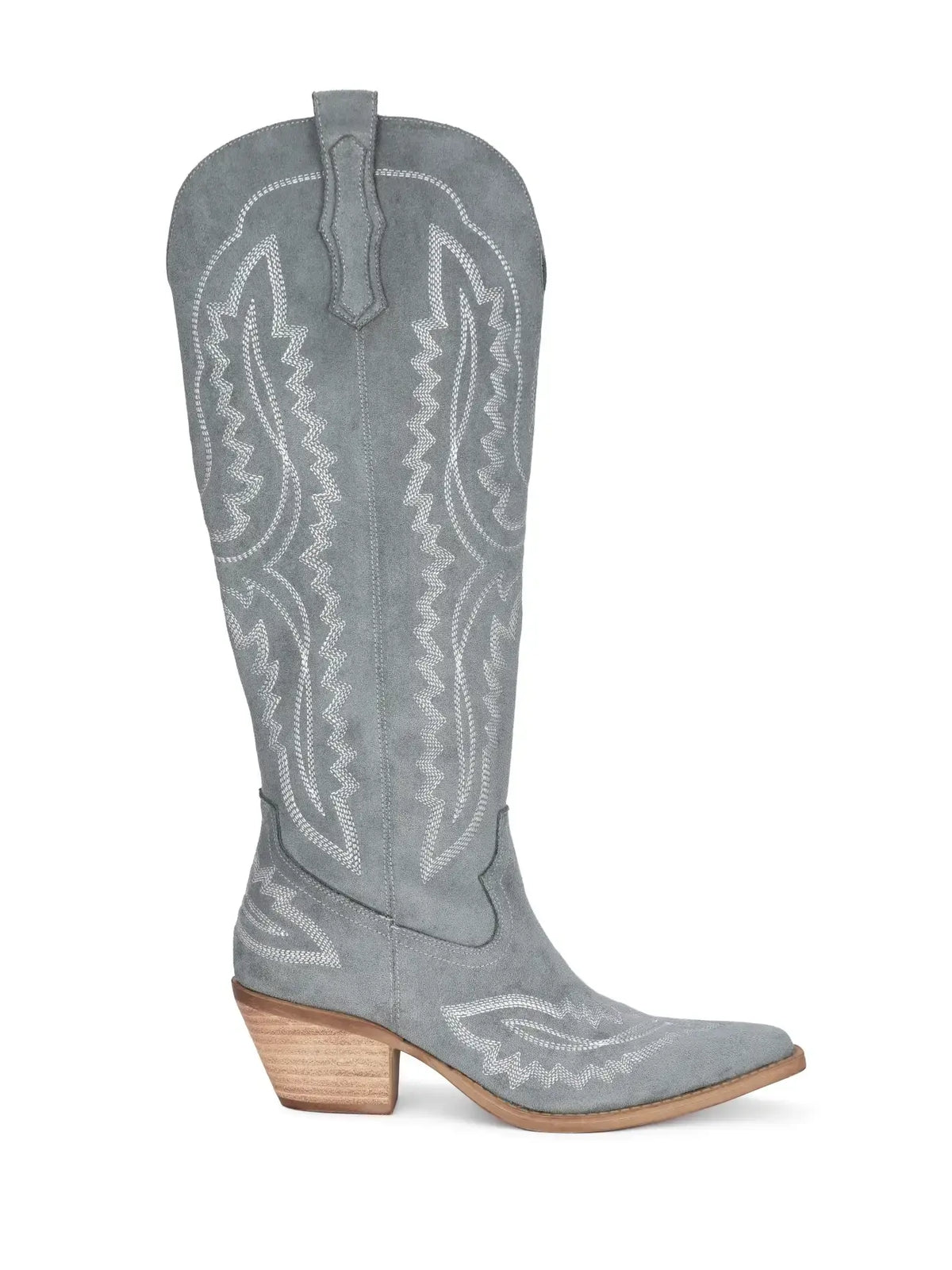 Ccocci Tess-M Western Embroidered Pointed Toe Tall Boots