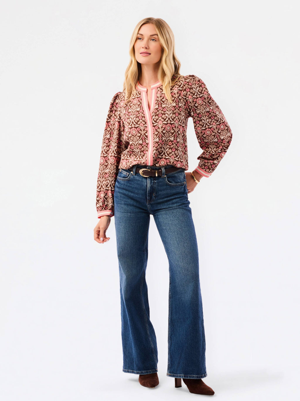 Mary Square - Naomi Top | Ashdown Abbey Cocoa