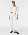 Spanx Stretch Twill Cropped Wide Leg Pant