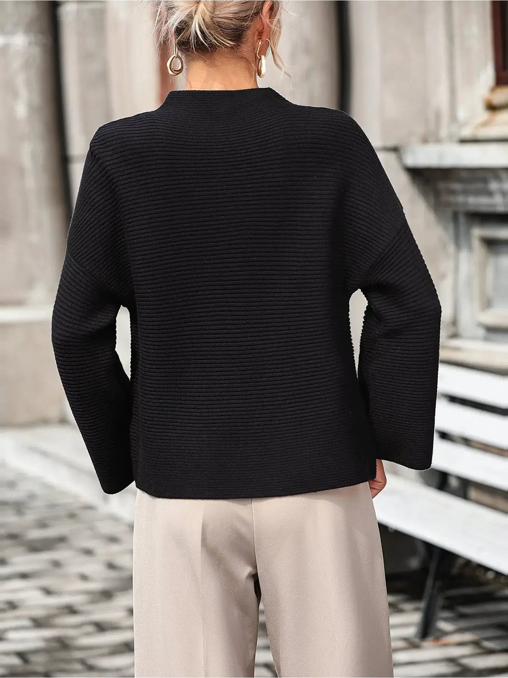 Sweetkarma L/S Daily Hollow Out Sweater