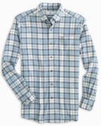 Southern Tide Maywood Plaid Intercoastal Flannel Sport Shirt