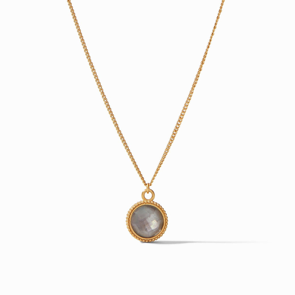 Julie Vos Fleur-de-Lis Solitaire Reversible Necklace