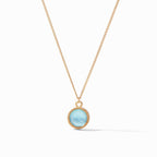 Julie Vos Fleur-de-Lis Solitaire Reversible Necklace