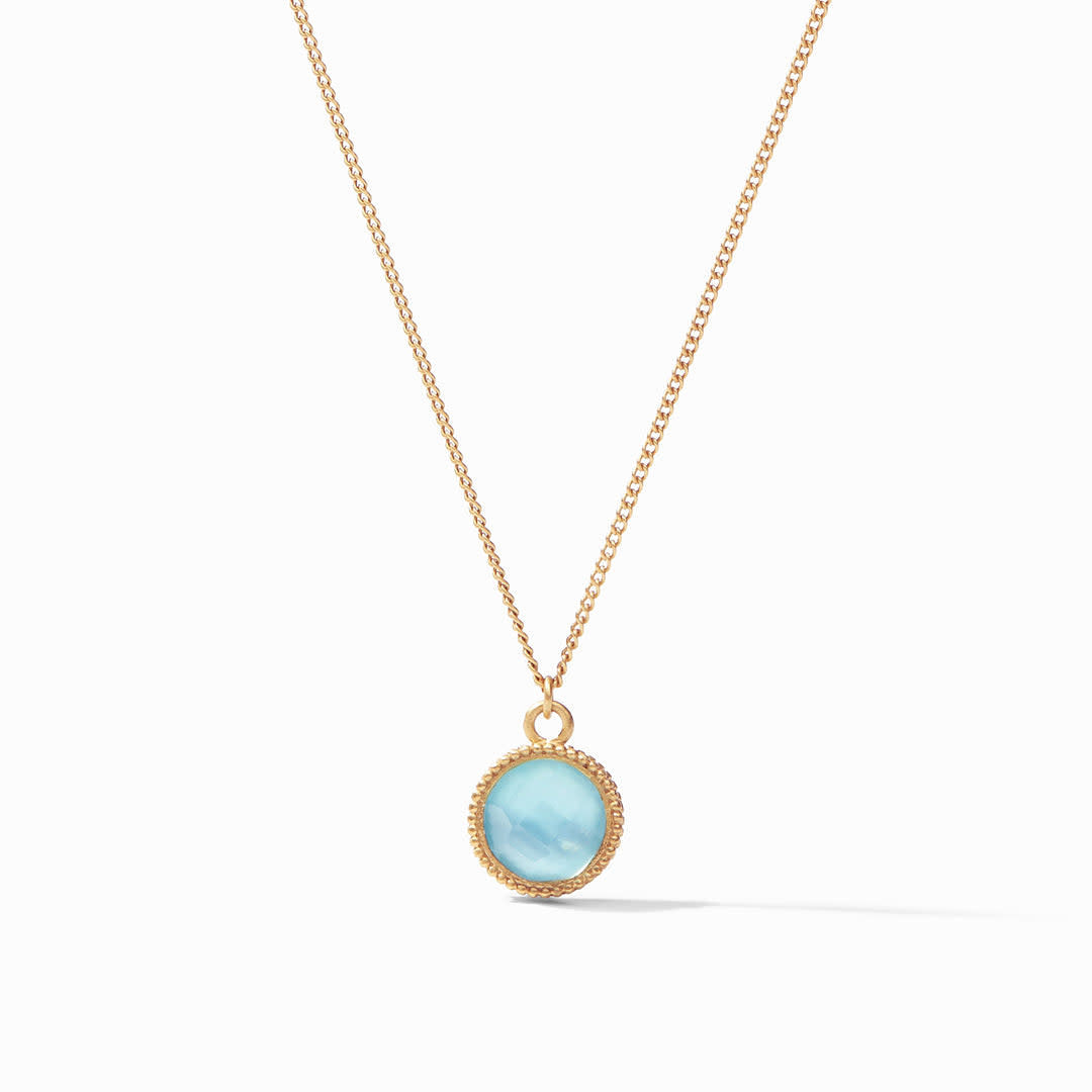 Julie Vos Fleur-de-Lis Solitaire Reversible Necklace