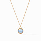 Julie Vos Fleur-de-Lis Solitaire Reversible Necklace