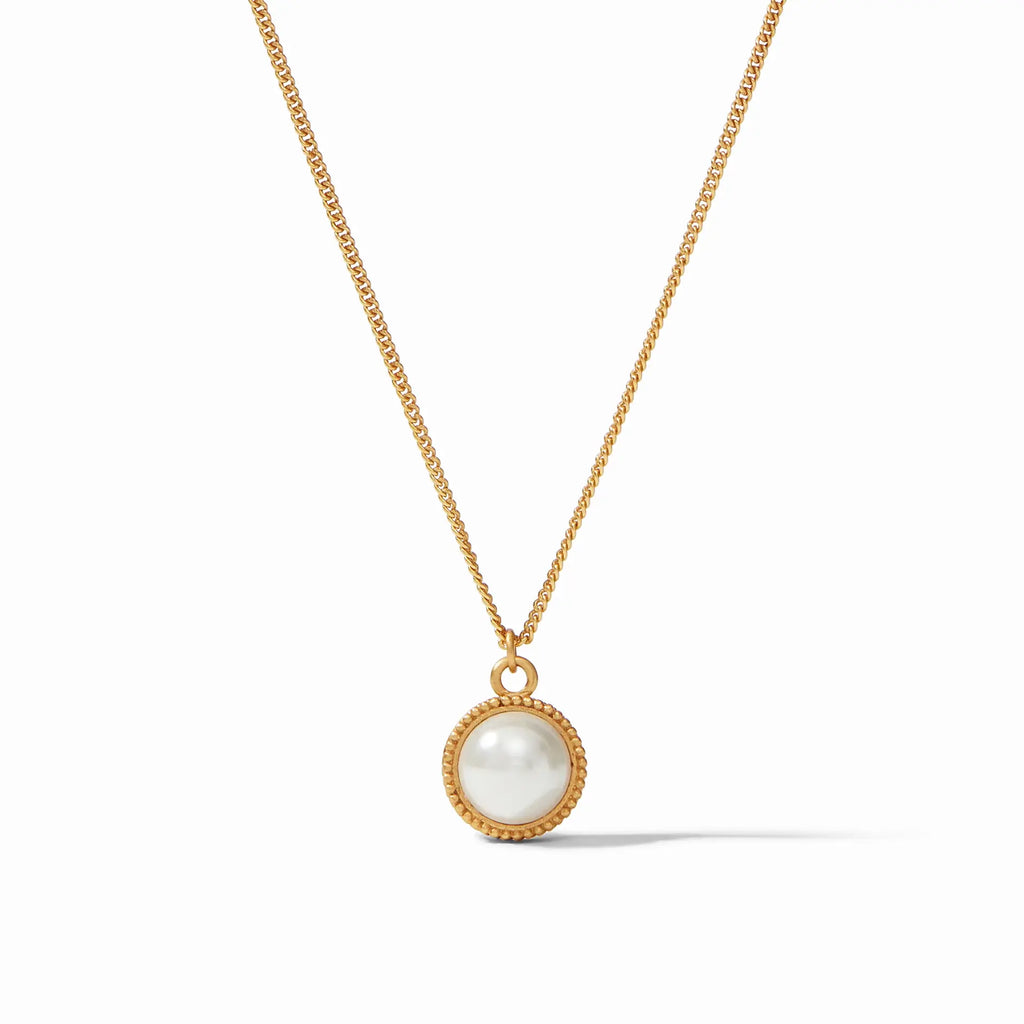 Julie Vos Fleur-de-Lis Solitaire Reversible Necklace