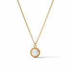 Julie Vos Fleur-de-Lis Solitaire Reversible Necklace