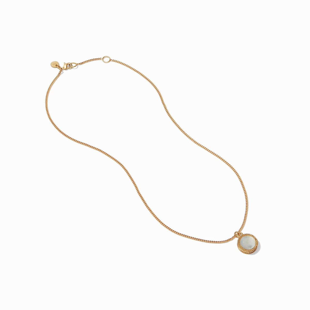 Julie Vos Fleur-de-Lis Solitaire Reversible Necklace