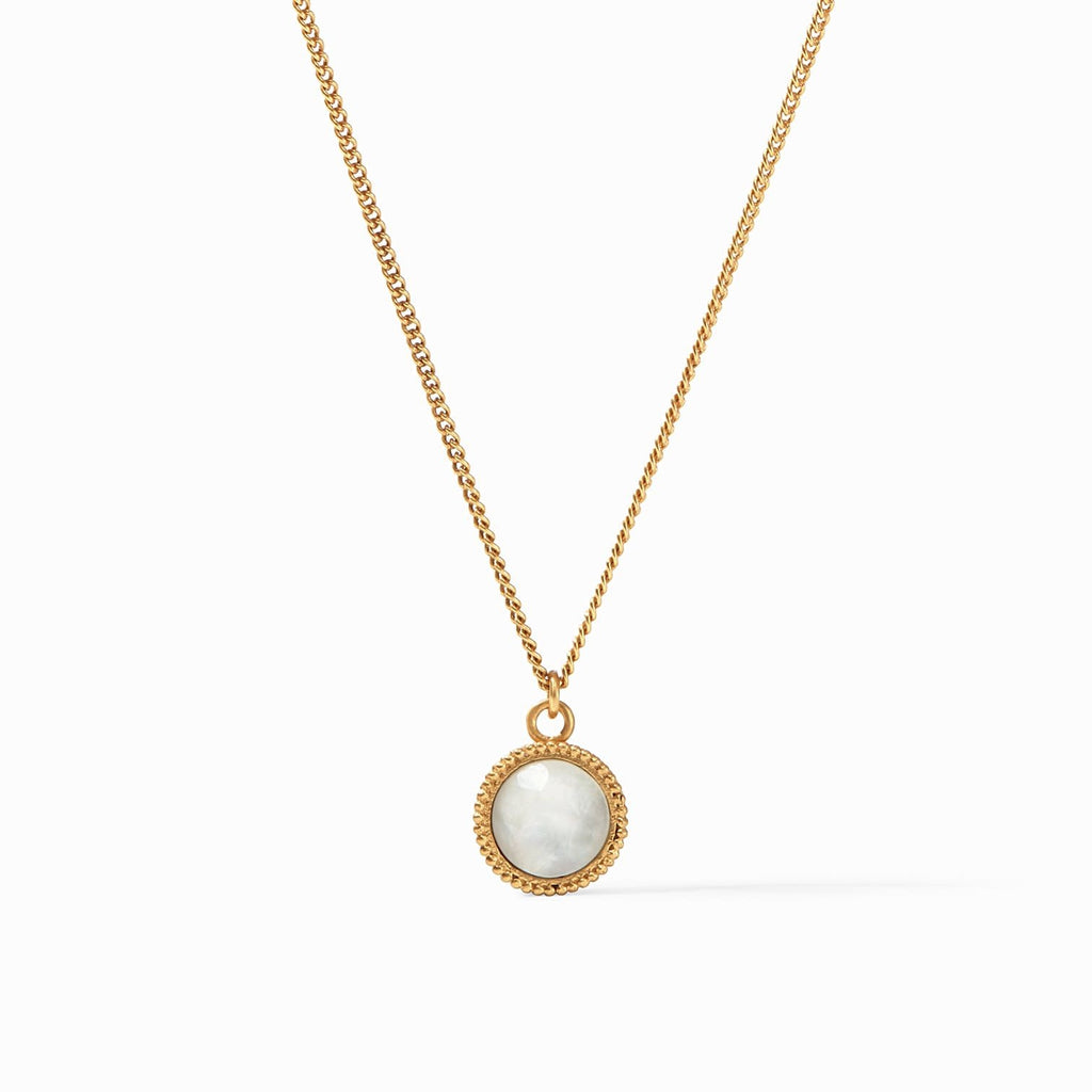 Julie Vos Fleur-de-Lis Solitaire Reversible Necklace