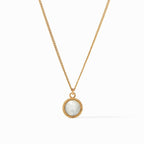 Julie Vos Fleur-de-Lis Solitaire Reversible Necklace