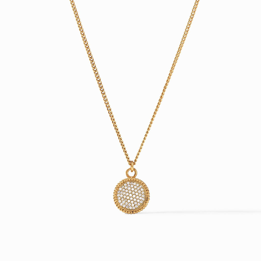 Julie Vos Fleur-de-Lis Solitaire Reversible Necklace