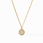 Julie Vos Fleur-de-Lis Solitaire Reversible Necklace