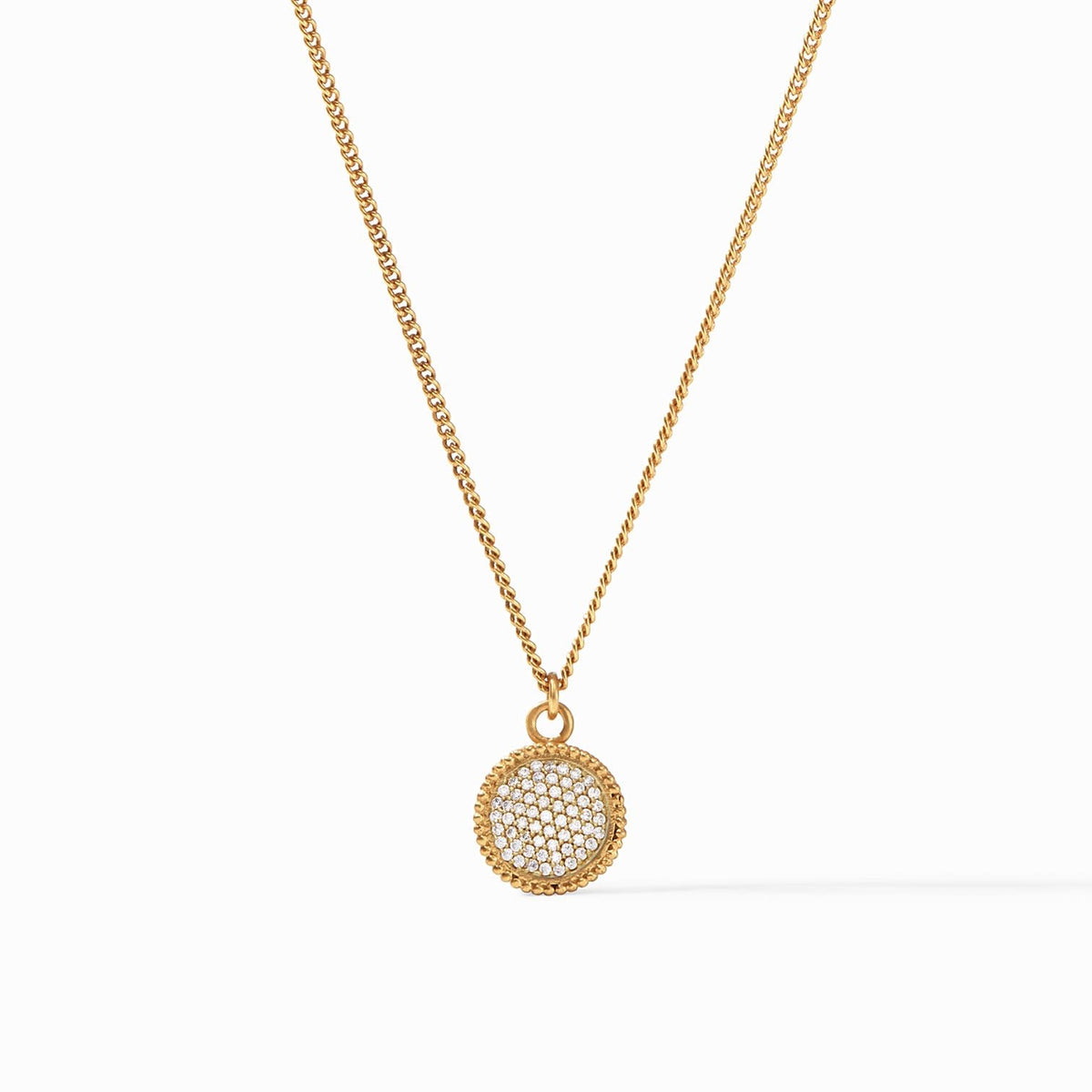 Julie Vos Fleur-de-Lis Solitaire Reversible Necklace