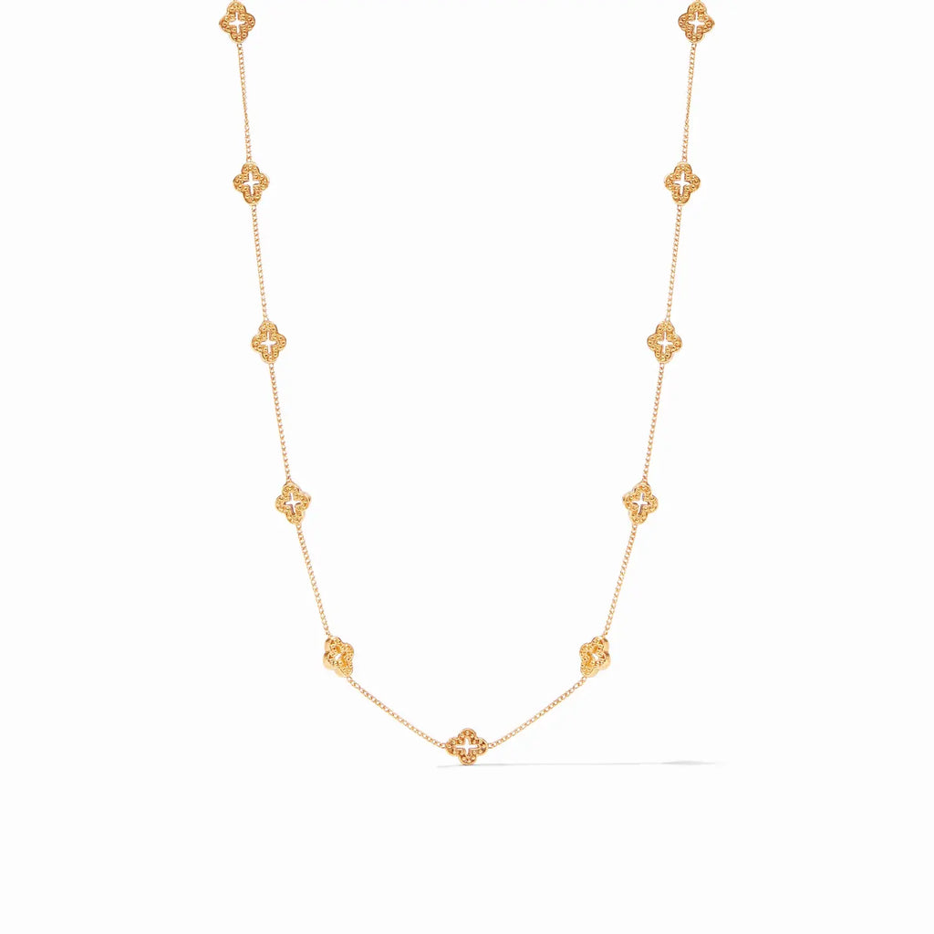 Julie Vos Florentine Demi Delicate Station Necklace