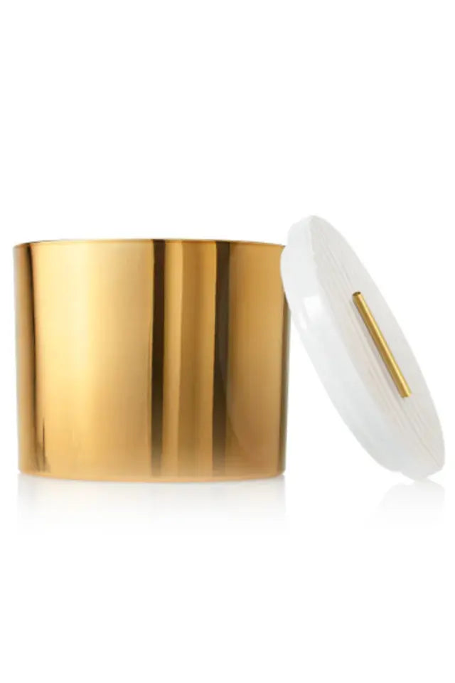 Thymes Gilded Poured 3-Wick Candle