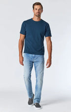 Mavi Light Foggy Feather Zach Straight Leg Jeans
