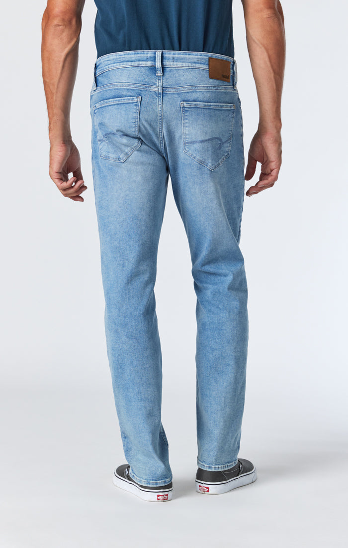 Mavi Light Foggy Feather Zach Straight Leg Jeans