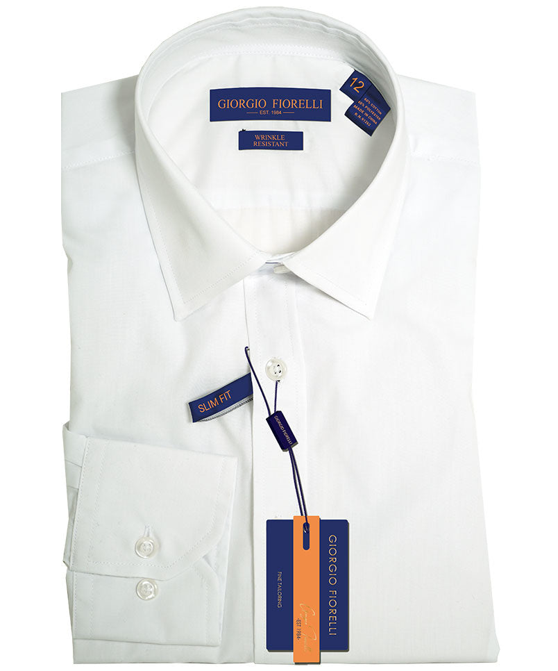 Giorgio Fiorelli Modern Fit Spread Collar Dress Shirt