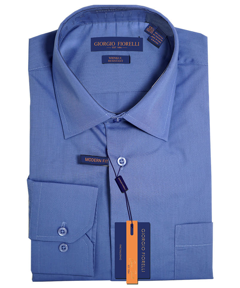 Giorgio Fiorelli Modern Fit Spread Collar Dress Shirt