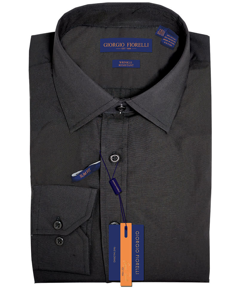 Giorgio Fiorelli Modern Fit Spread Collar Dress Shirt