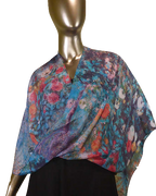 Cocoon House Frida Silk Infinity Poncho