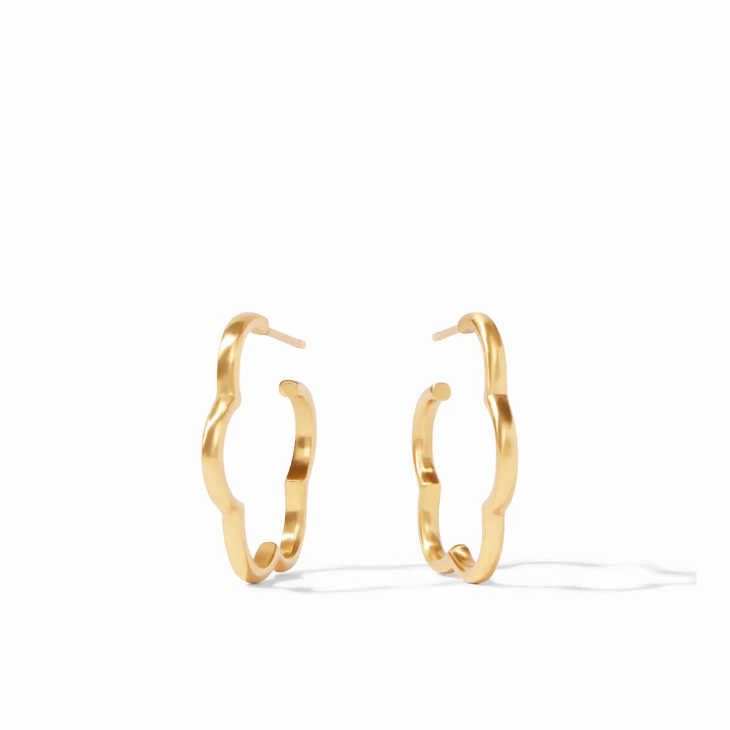 Julie Vos Gardenia Hoop Earrings