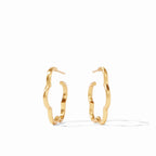 Julie Vos Gardenia Hoop Earrings